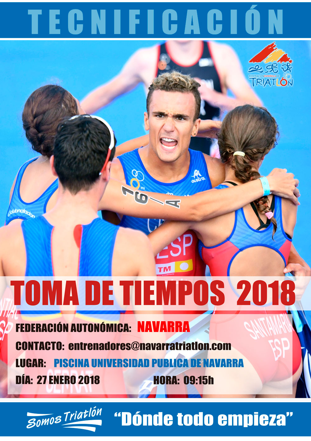 Toma de Tiempos (27 de enero de 2018)